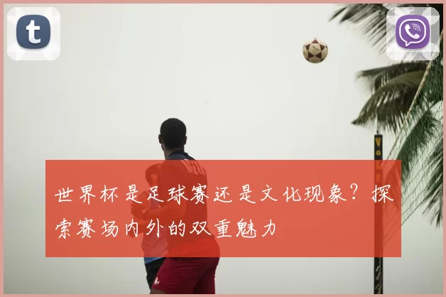 世界杯是足球赛还是文化现象？探索赛场内外的双重魅力