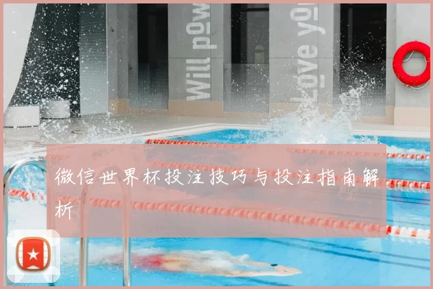 微信世界杯投注技巧与投注指南解析
